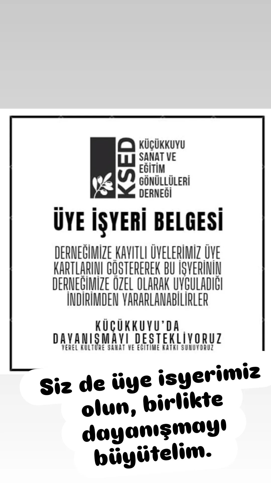 ÜYE İŞYERLERİMİZ